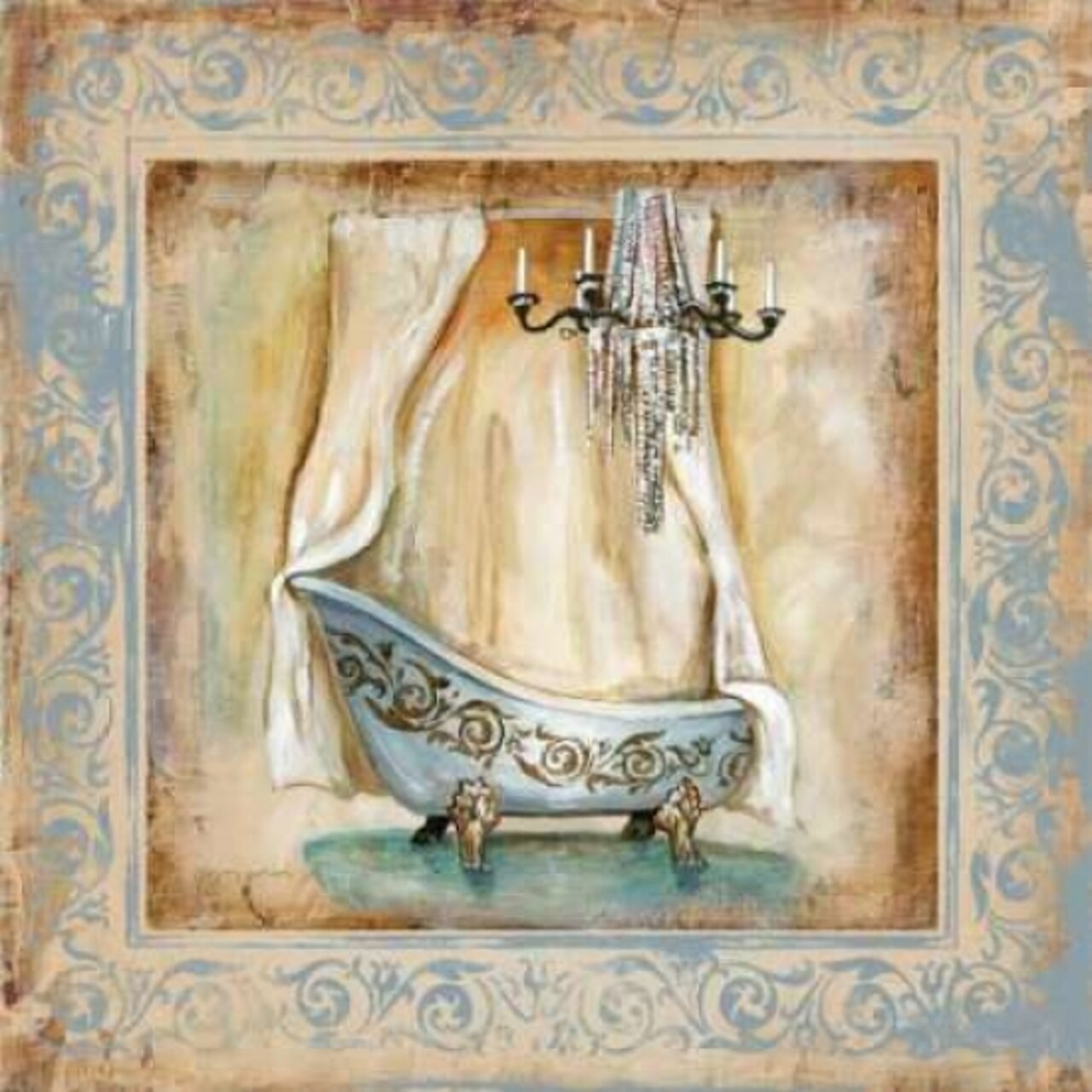 Elegant Bath II Poster Print by Gregory Gorham - Item # VARPDXGOR292